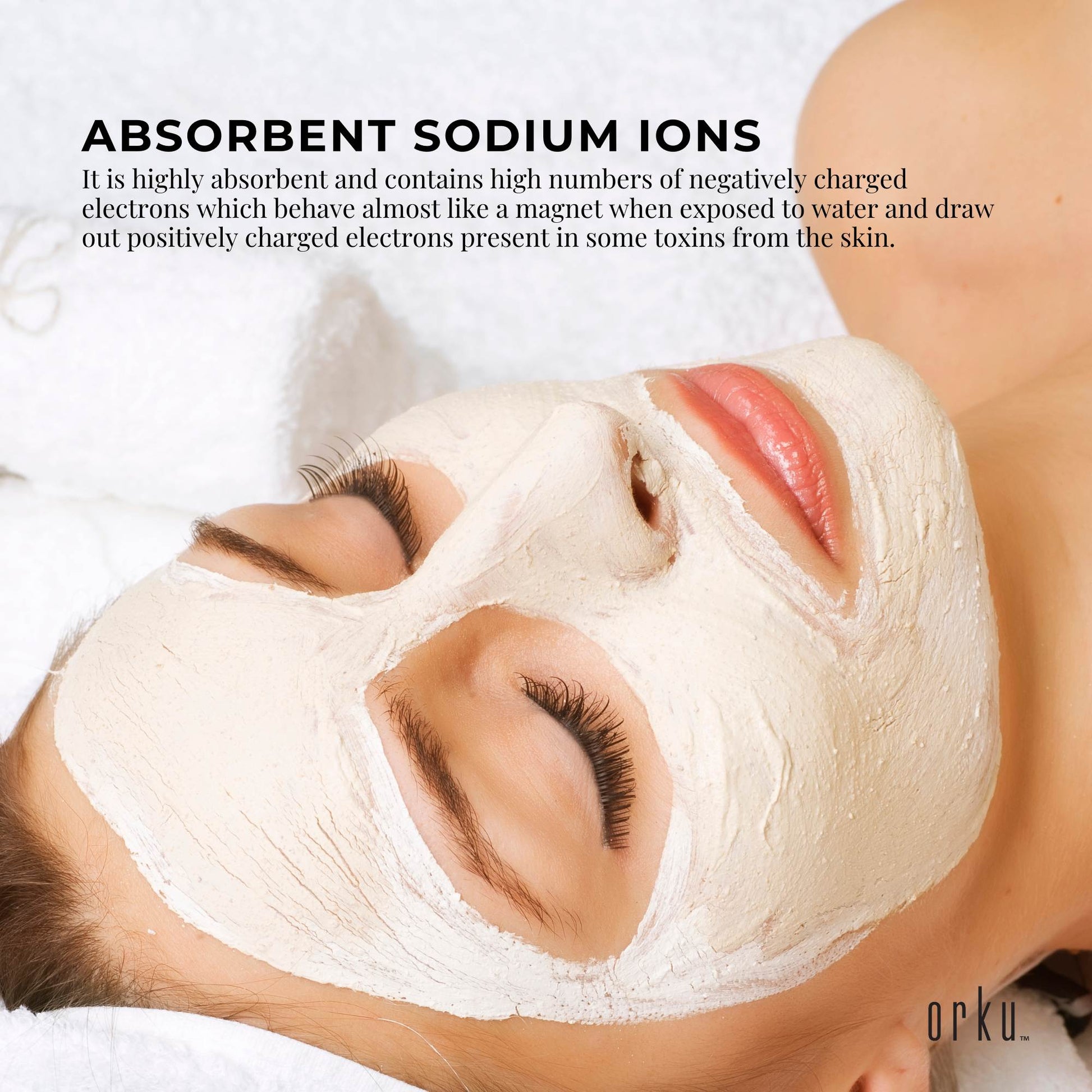 400g Organic Sodium Bentonite Clay Powder - Cosmetic Montmorillonite-3
