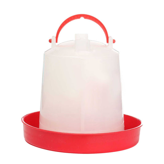 2L Automatic Chicken Drinker - Poultry Chook Hen Waterer Water Dispenser Bucket-0