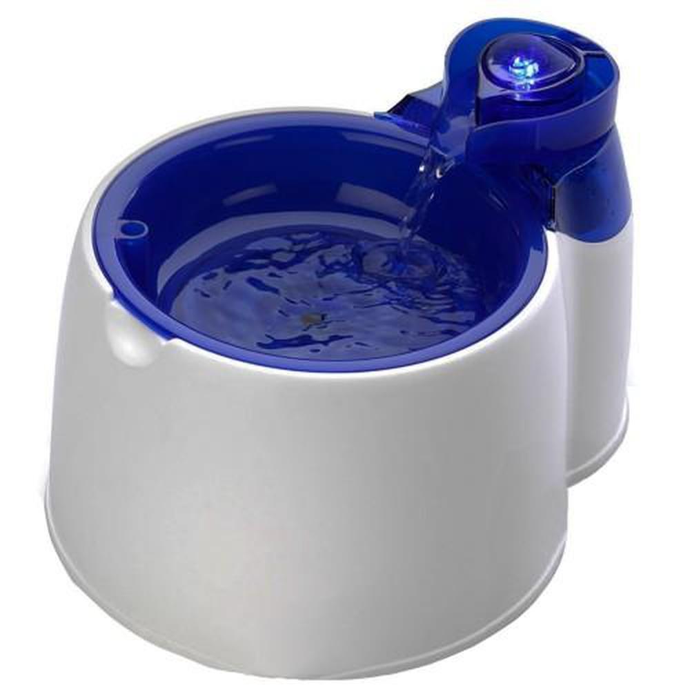 2L Fountain Fresh Pet Water Filter Bowl - Interactive Dog Cat Purifier-1