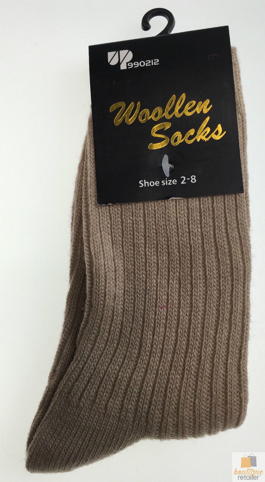 2 Pairs WOOL BLEND SOCKS Ladies Womens Thick Soft Work Thermal Warm Winter-3