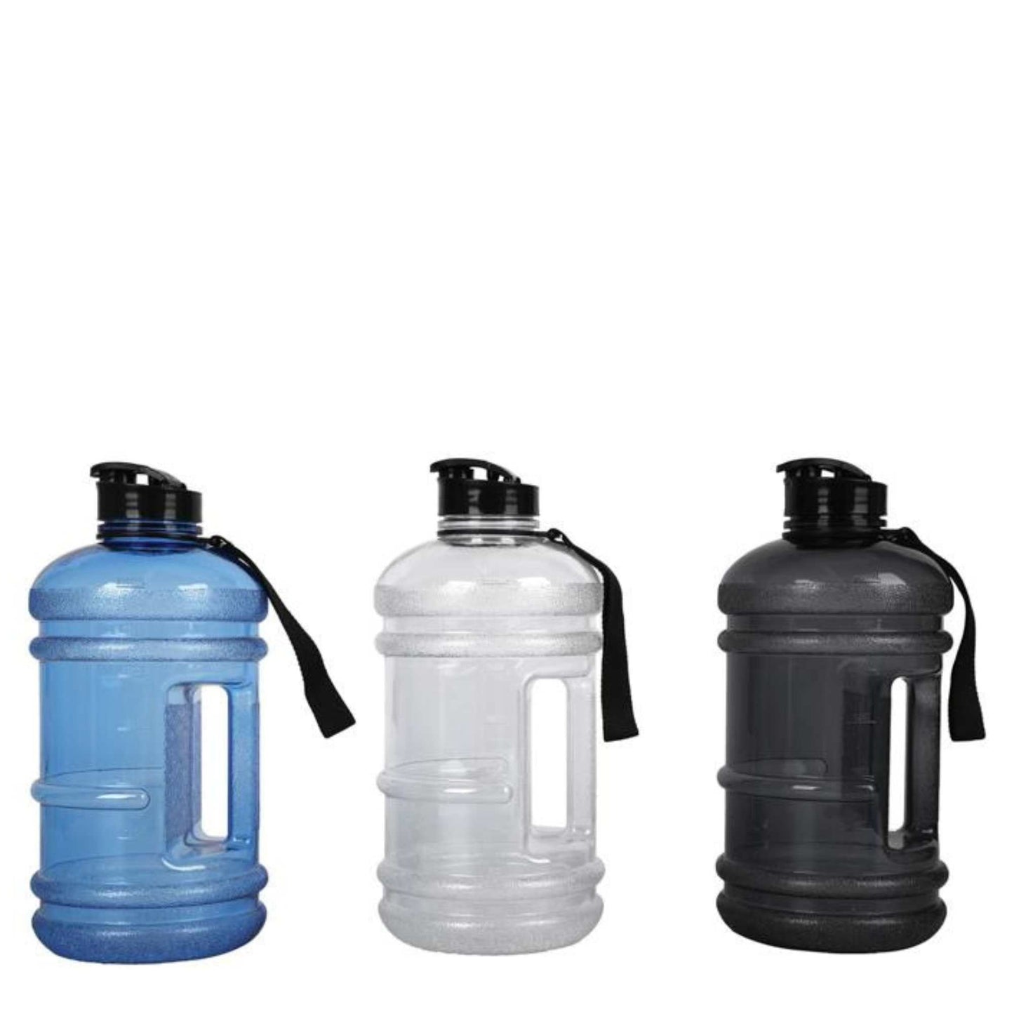 2.2L Large Water Drink Bottle - BPA Free Jug - Random Colour + Random Lid-3