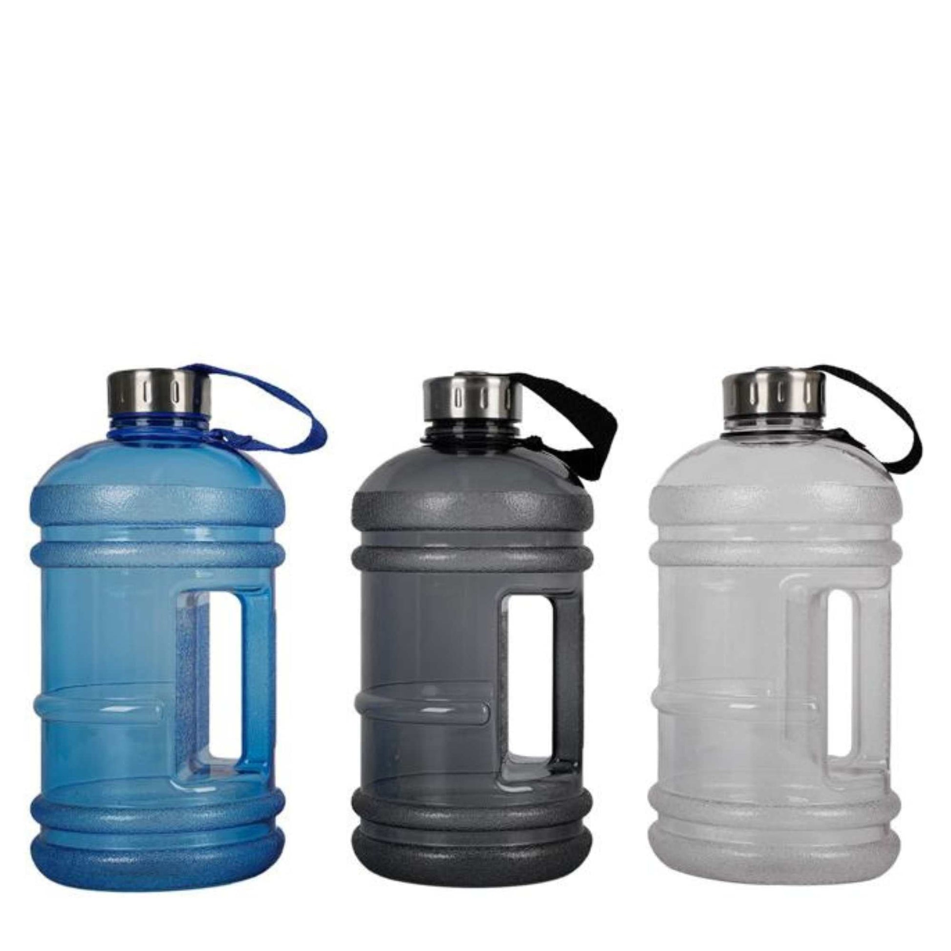 2.2L Large Water Drink Bottle - BPA Free Jug - Random Colour + Random Lid-4