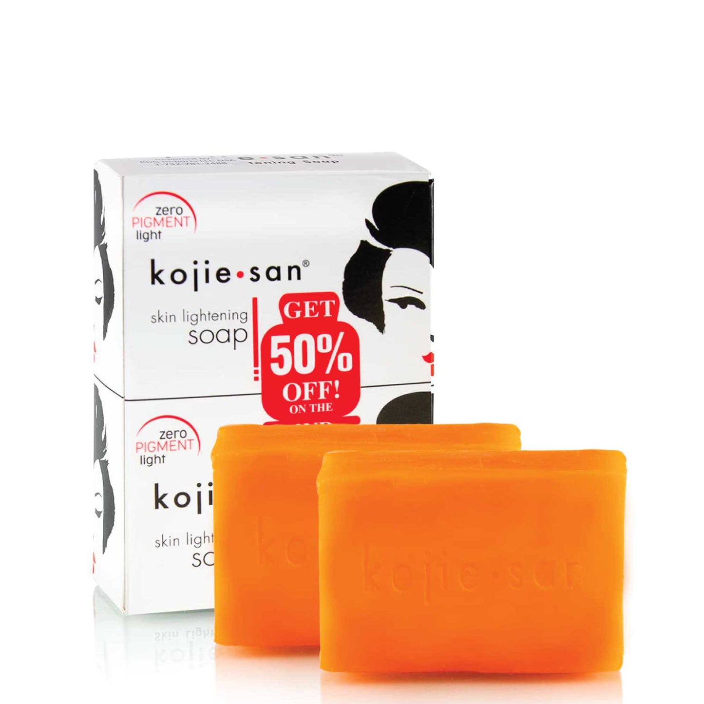 2x 135g Kojie San Soap Bar - Original Kojic Acid Bars-0