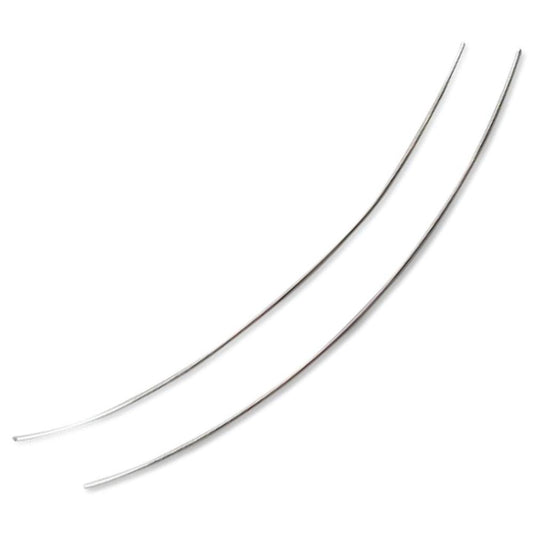 2x 7" Silver Rods 12 Gauge 99.99% High Purity Fine Soft Wire Colloidal Electrode-0