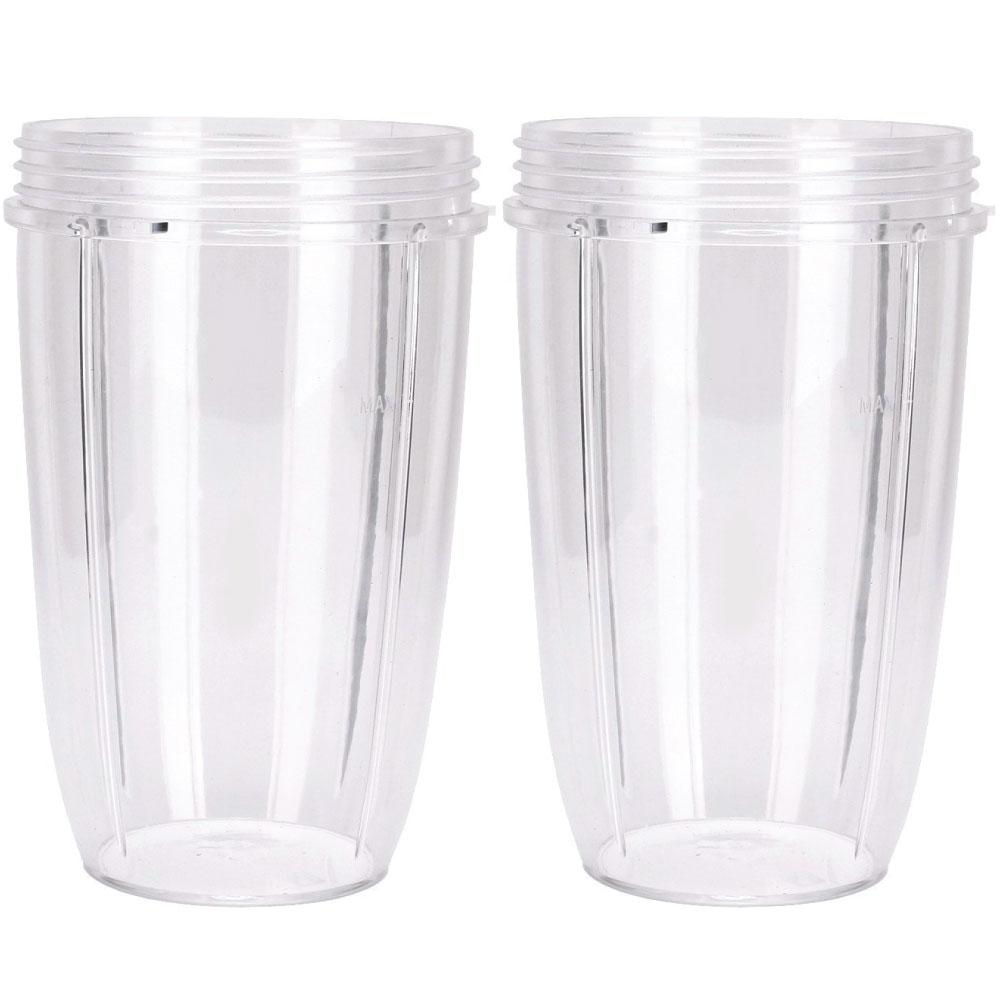 2x For Nutribullet Colossal Big Large Tall Cup 32 Oz - Nutri 600 and 900 Models-0