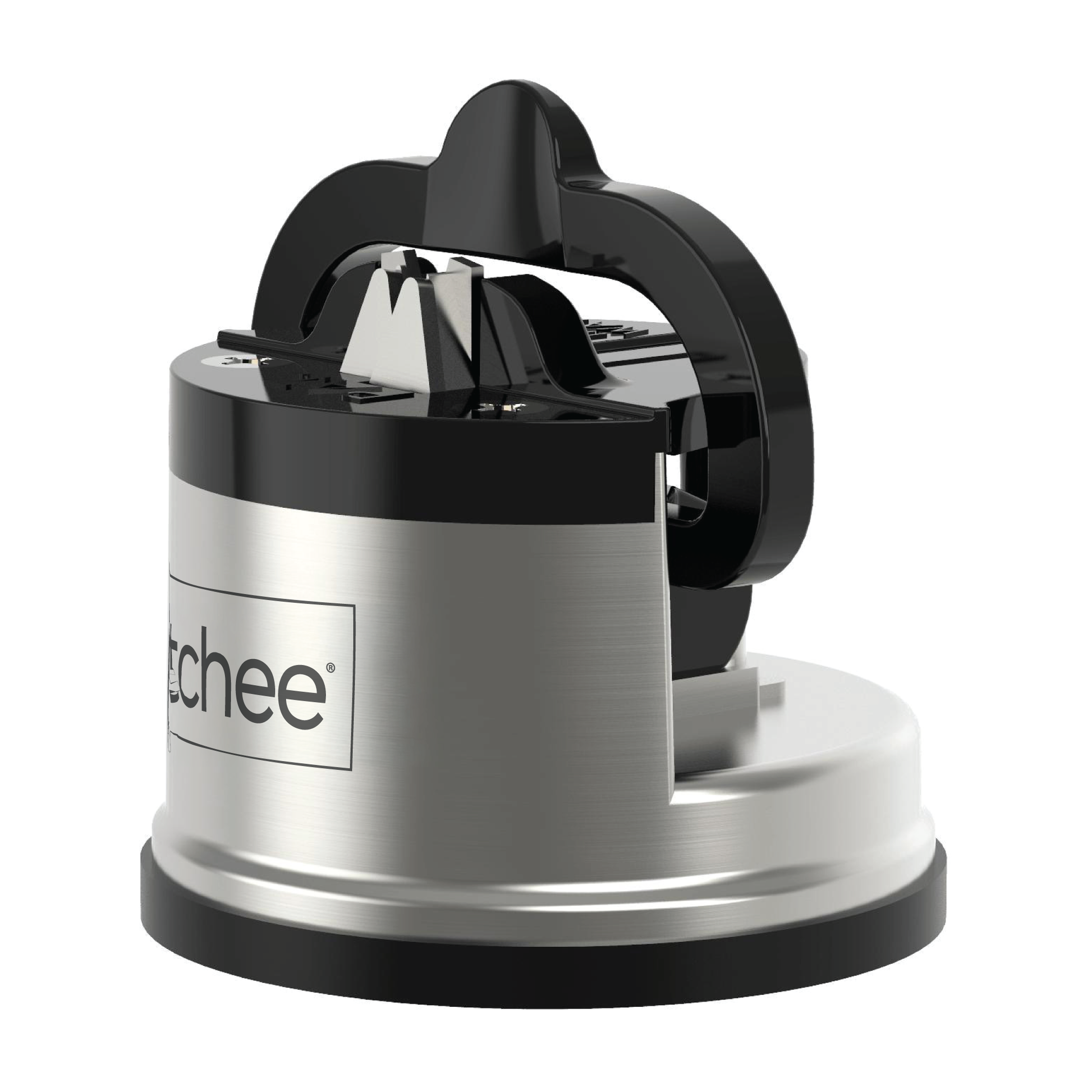 2x Kitchen Knife Sharpener Suction Grip Knives Blades Scissors Sharpening Tools-3