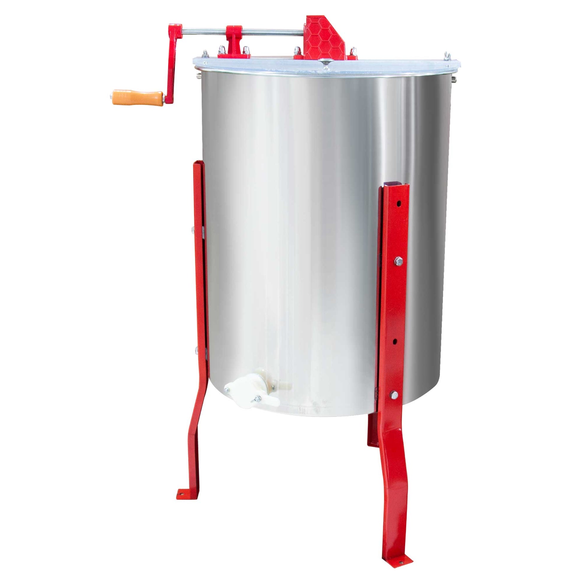 3 Frame Honey Extractor Stainless Manual Spinner Crank Honey Bee Hive Beekeeping-0