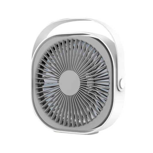 3-Speed USB 20cm Desktop Fan – Quiet Portable Lightweight Rechargeable Cooler-0