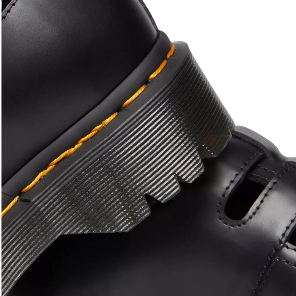 Dr. Martens 8065 II Bex Smooth Platform Double Buckle Leather Mary Jane Shoes in Black