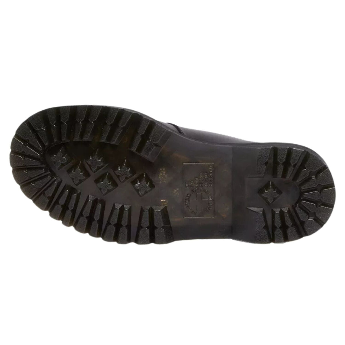 Dr. Martens 8065 II Bex Smooth Platform Double Buckle Leather Mary Jane Shoes in Black