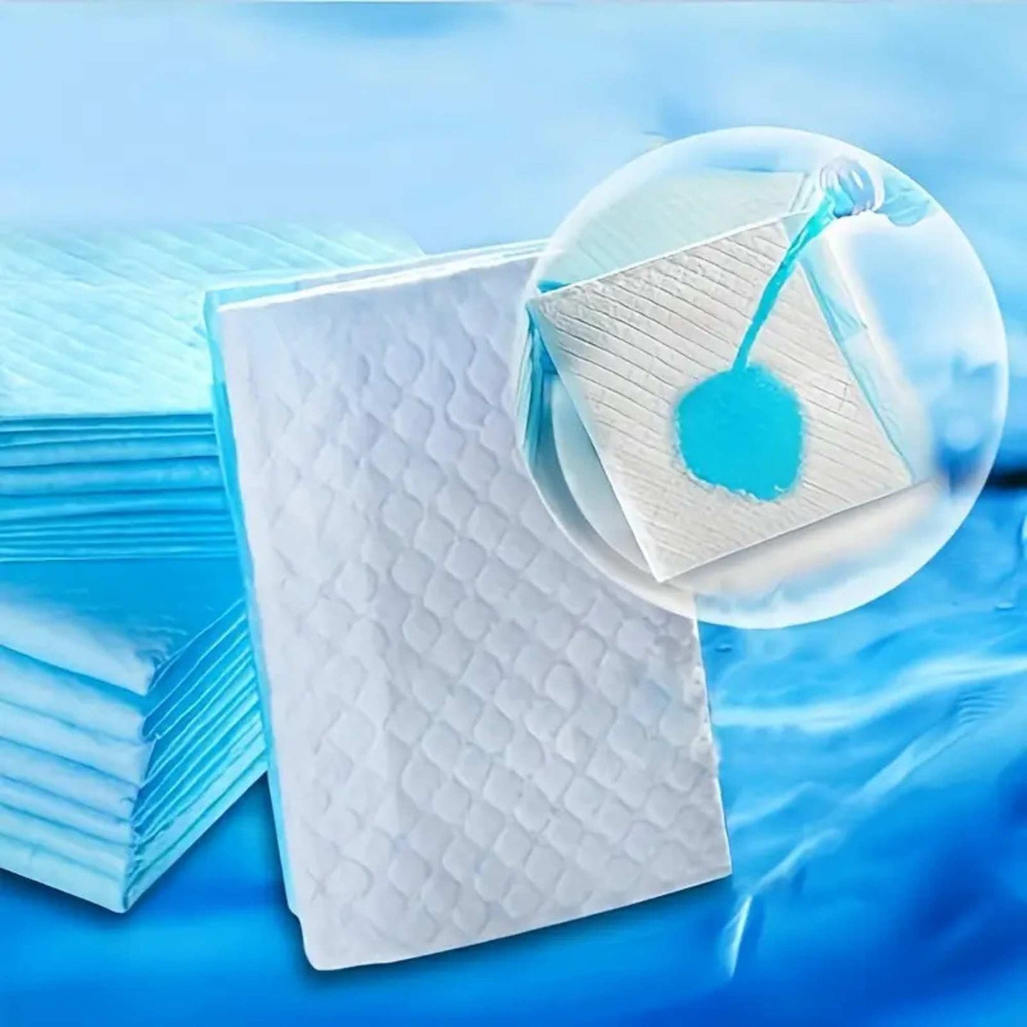 30x Pack Puppy Training Mat 56x56cm Dog Indoor Pads Pee Absorbent Toilet-3