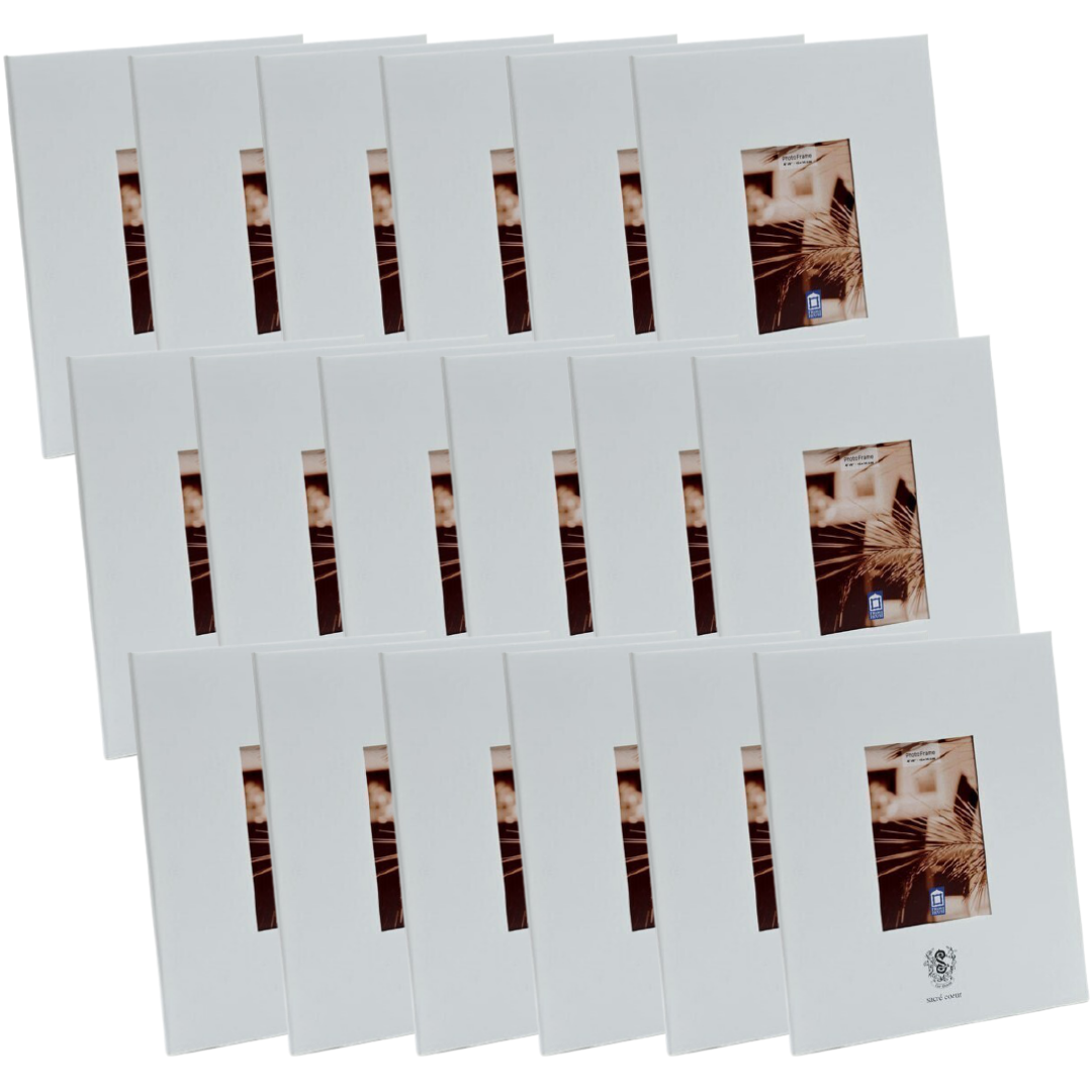 18x Le Blanc Picture Frame Bulk - White-0