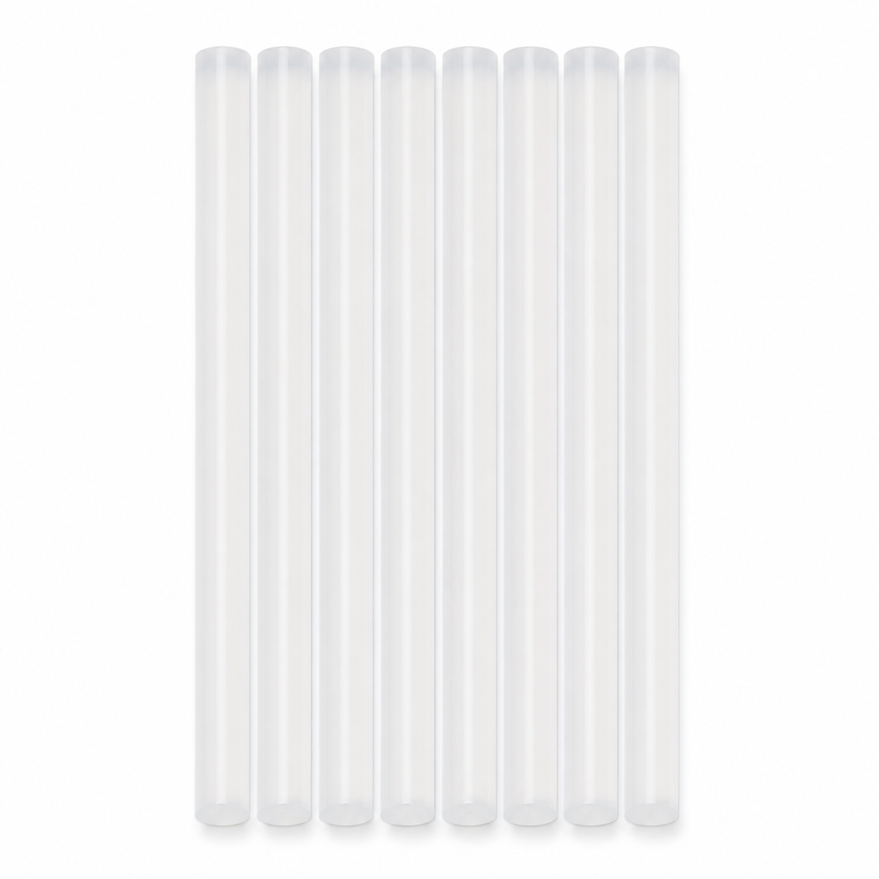 8x Clear Hot Melt Glue Sticks Adhesive Craft Glue Gun (1.1x15cm)
