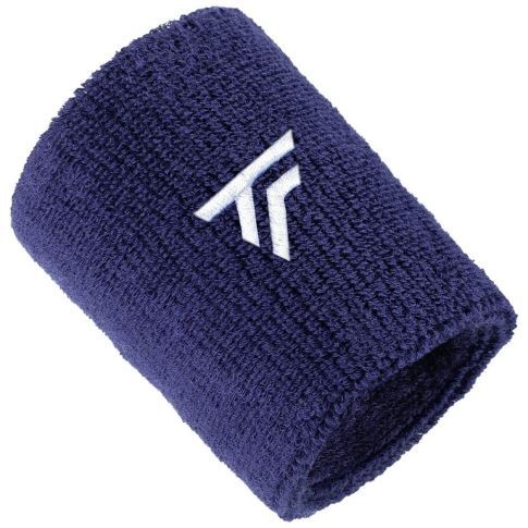 Tecnifibre Tennis XL Wristband Wrist Bands Sweatband Sport Squash Cotton - Marine-0