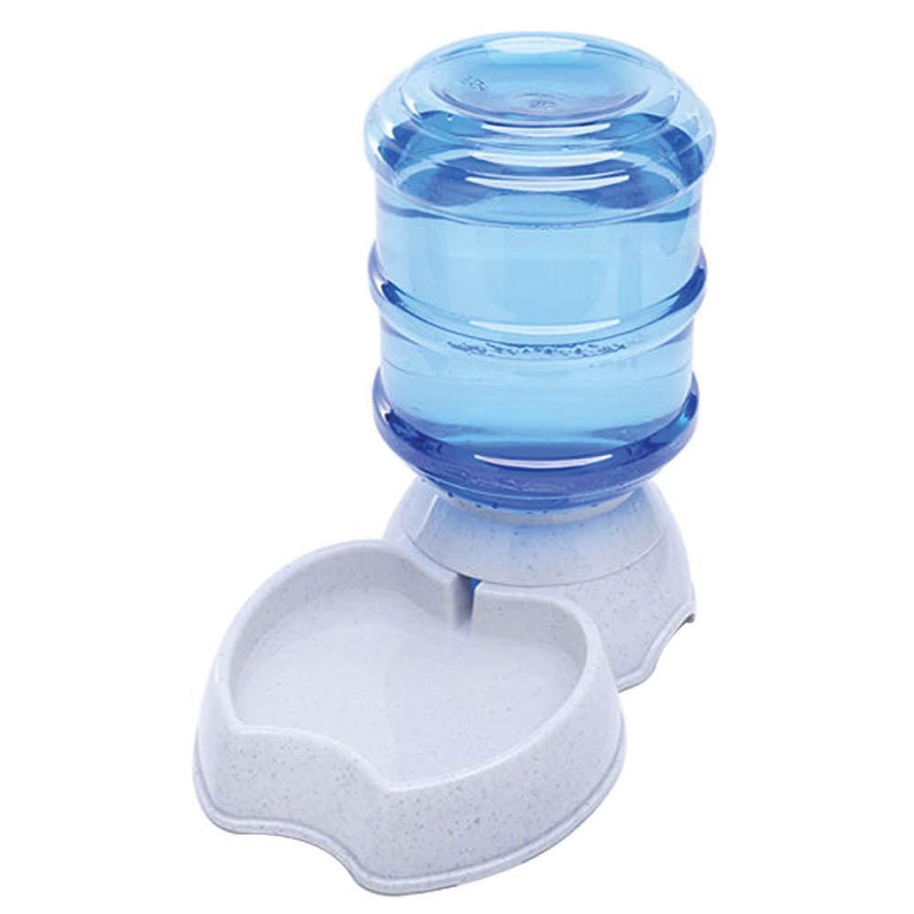 3.8L Pet Water Drinker Auotmatic Dispenser Dog Cat Feeder or Waterer Bowl Bottle-0