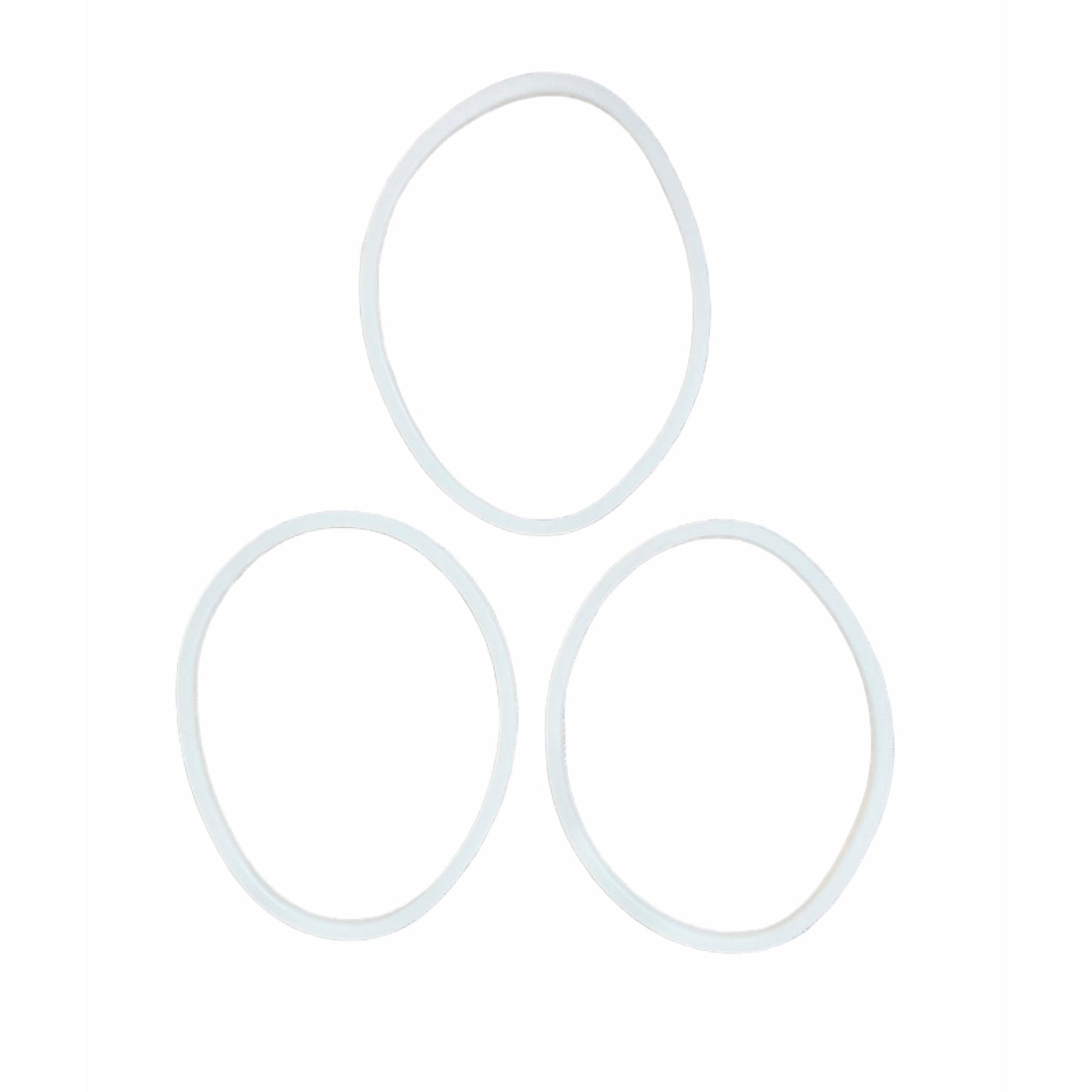3x For Nutribullet Rubber White Seal - Gasket Ring For 600 600W Blade and Cups-0