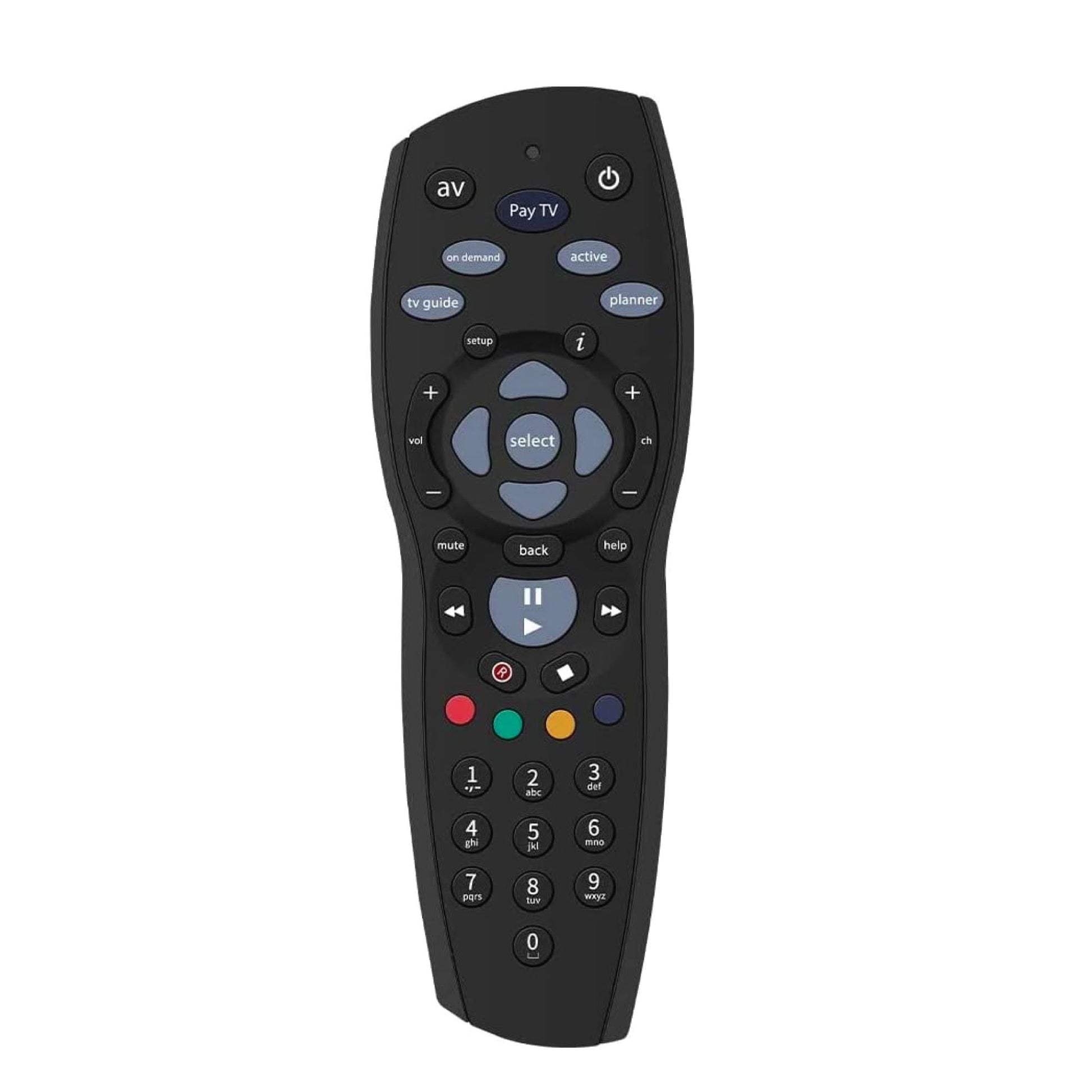 3x Tooleroo PayTV Remote Control Compatible with Foxtel MYSTAR SKY NZ - Black-0