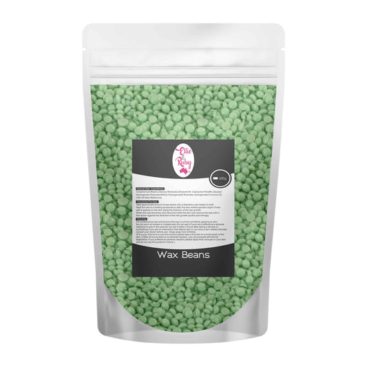 100g Wax Beads Aloe Vera - Brazilian Waxing Beans - Stripless Bikini Hair Removal-0