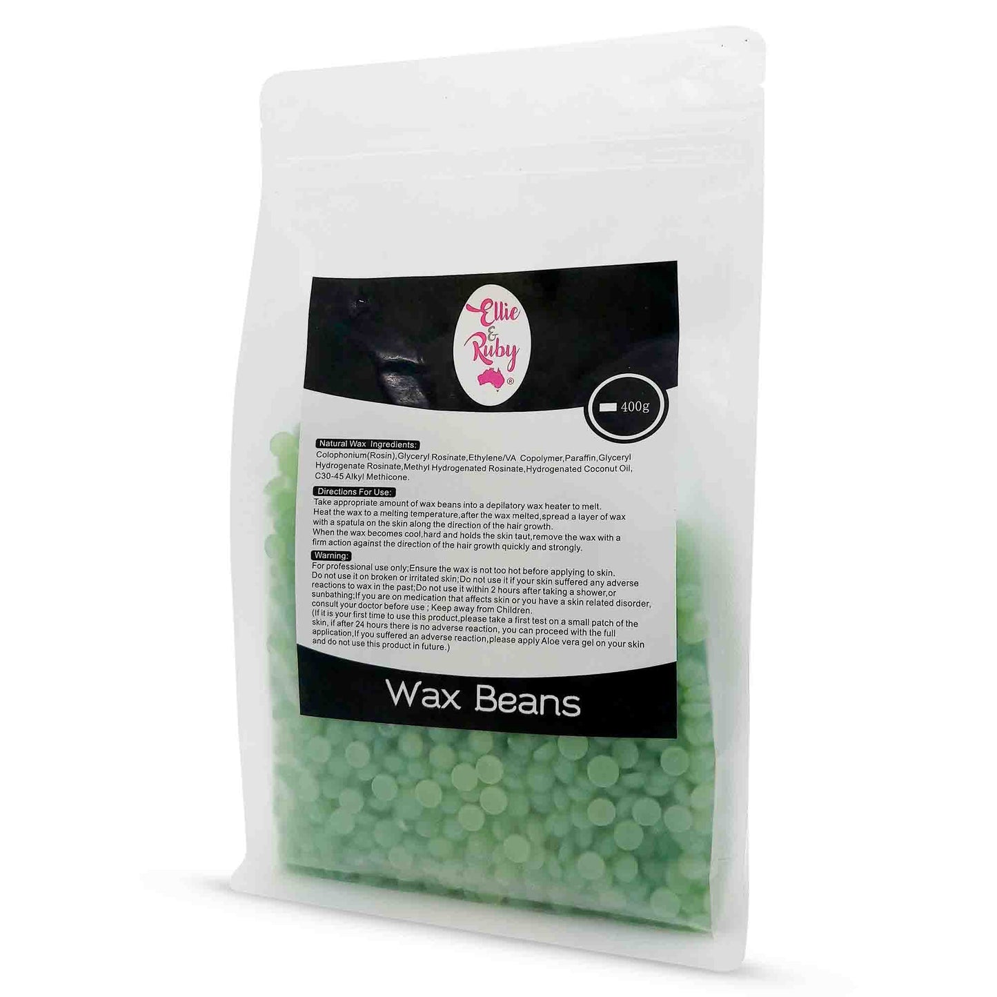 400g Hard Wax Beans - Brazilian Waxing Beads Stripless Bikini Hair Removal-3