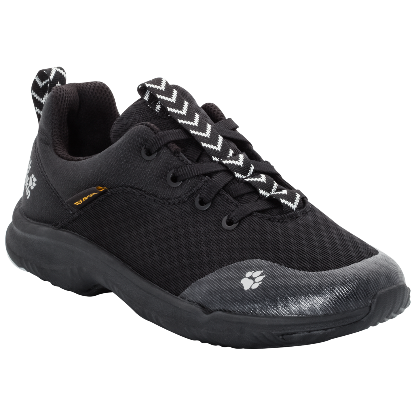 Jack Wolfskin Girls Phoenix Texapore Low Shoes Hiking Trekking - Black-0