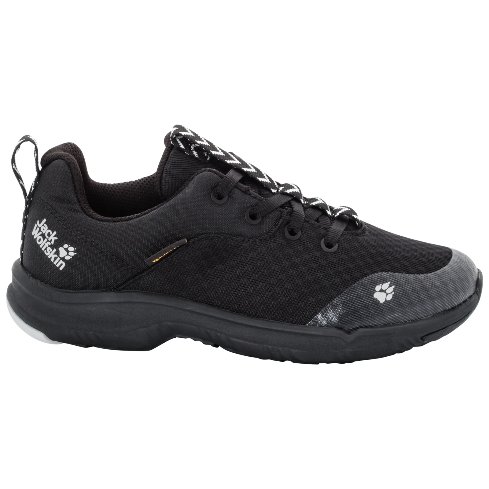 Jack Wolfskin Girls Phoenix Texapore Low Shoes Hiking Trekking - Black-1