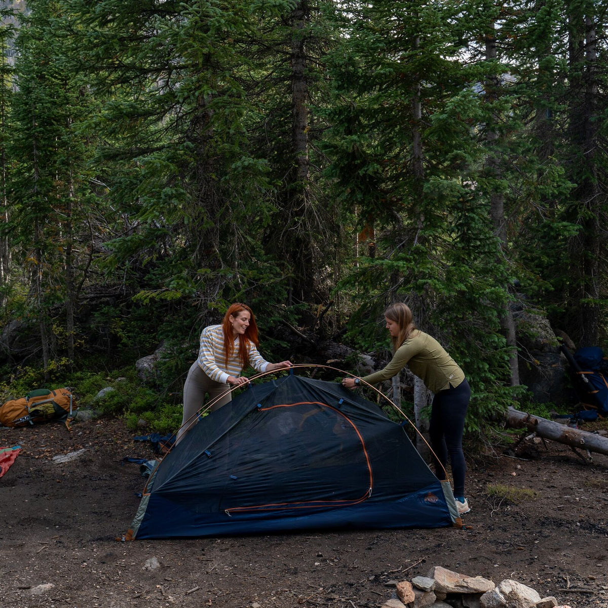 Kelty Late Start 2 Tent – Lightweight 2-Person Backpacking Tent with Quick Setup