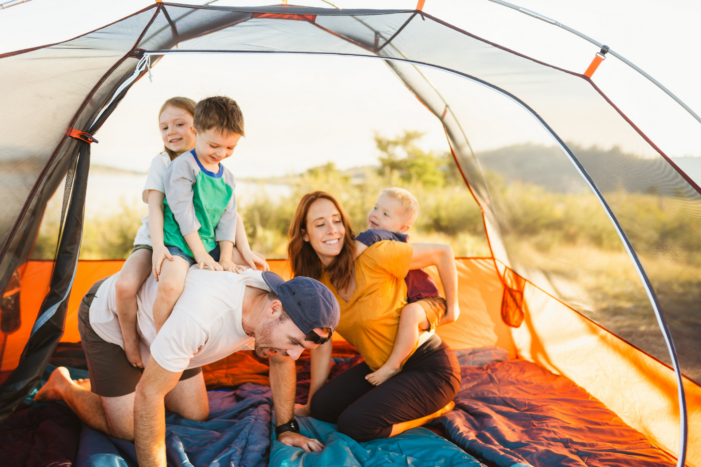 KELTY Rumpus 4 Person Family Outdoor Camping Tent