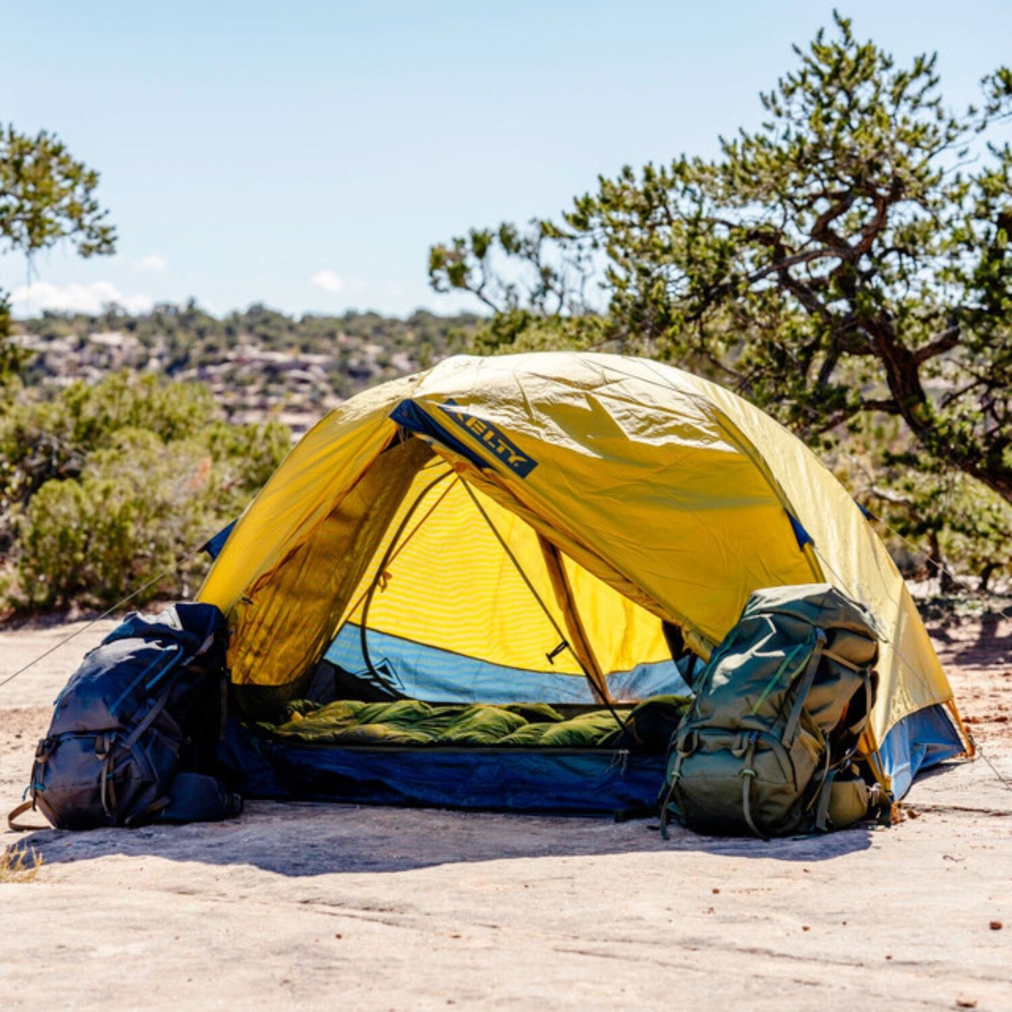 KELTY Far Out 3 Person Backpacking Camping Tent w/ Footprint 3 Season Polyester