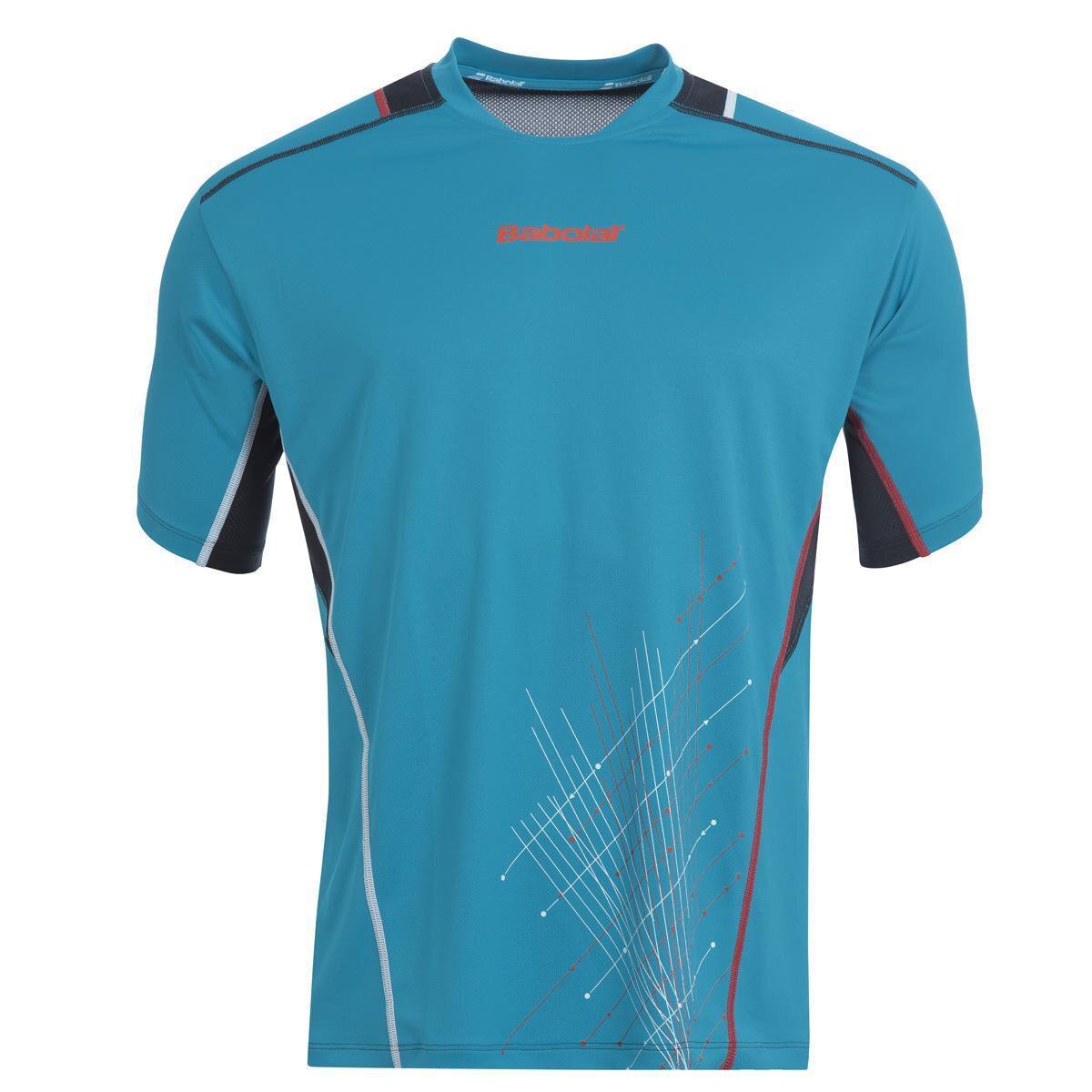 Babolat Light Blue Match Perfect Boys T-shirt - Light Blue-3