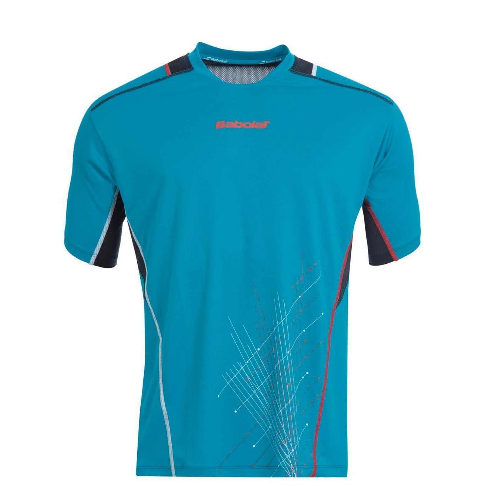 Babolat Light Blue Match Perfect Boys T-shirt - Light Blue-0