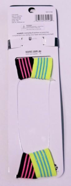 2pc Pack Scunci Everyday & Active No Slip Grip Hair Bands-2