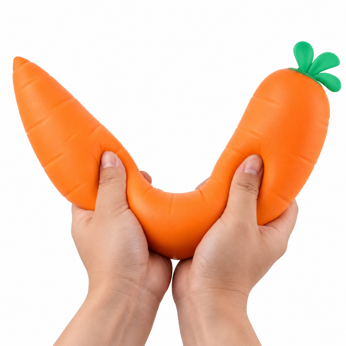 34cm Giant Carrot Squishy Fidget Squeezy Stress Relief Sensory Toy Fun