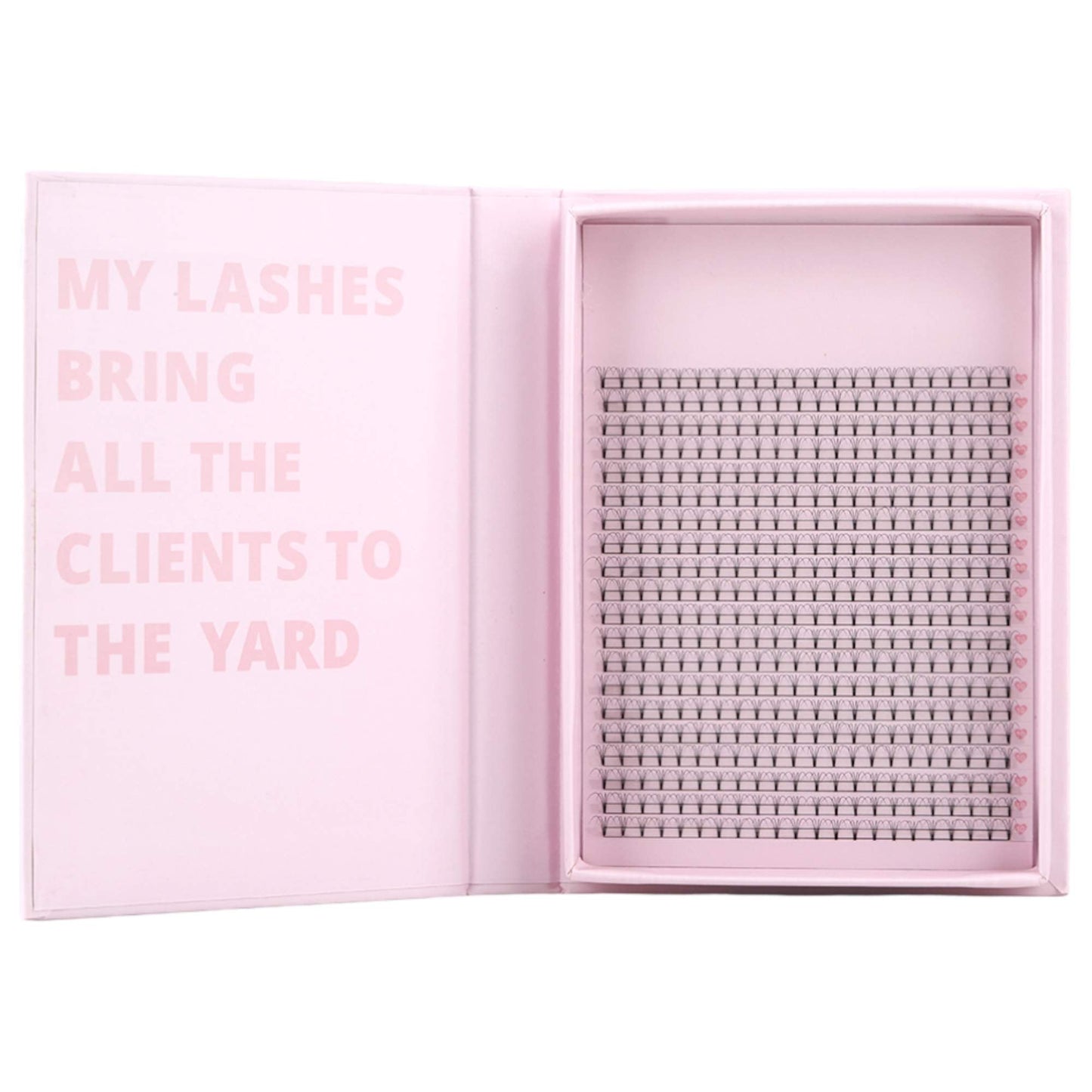 Miosh Eyelash Extensions - XL 5D Premade Volume Short Stem Lash 0.10 / D CURL-0
