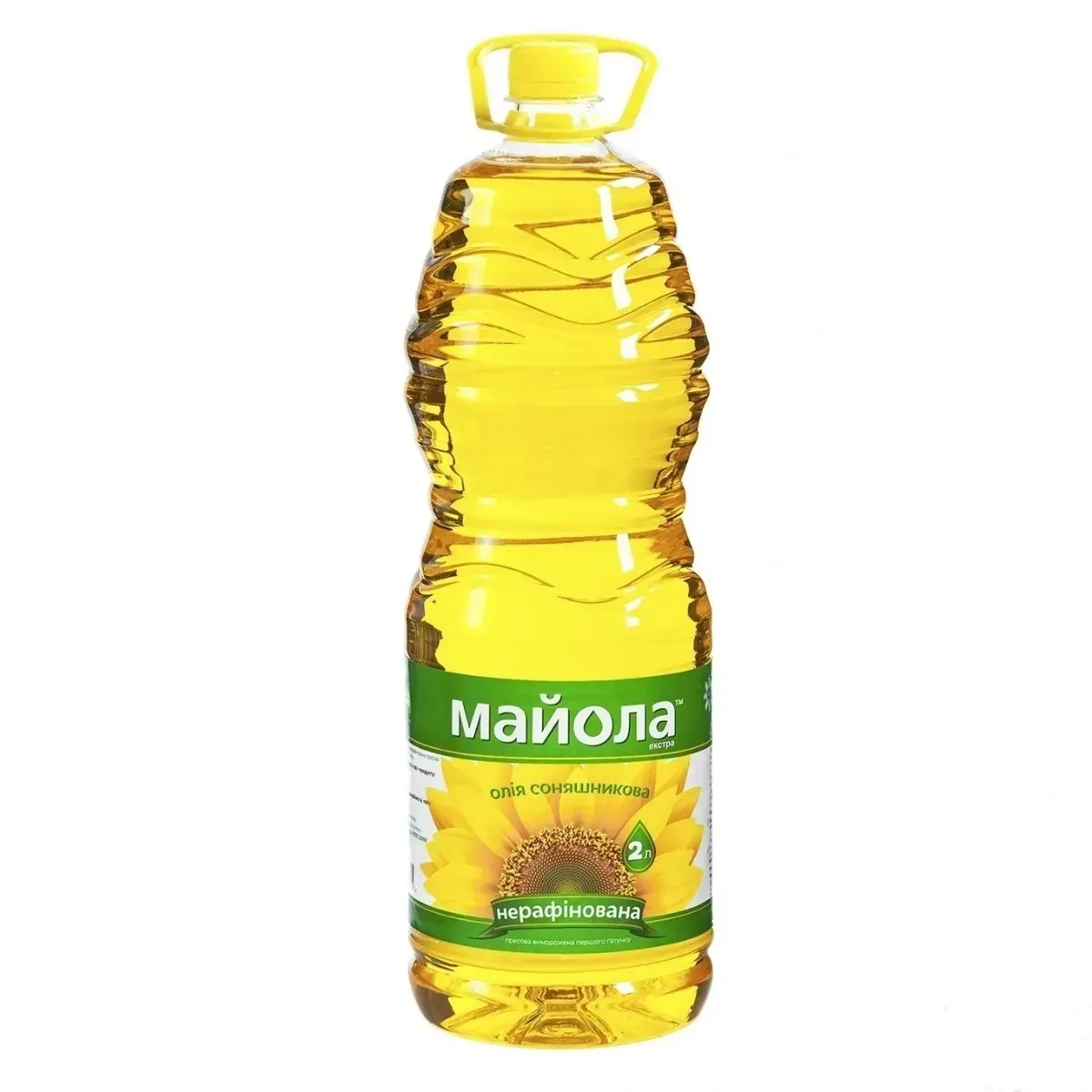 15x Majola 1L Sunflower Oil Unrefined Cold Pressed Non-GMO Ukrainian Cooking Oil (15L Total)