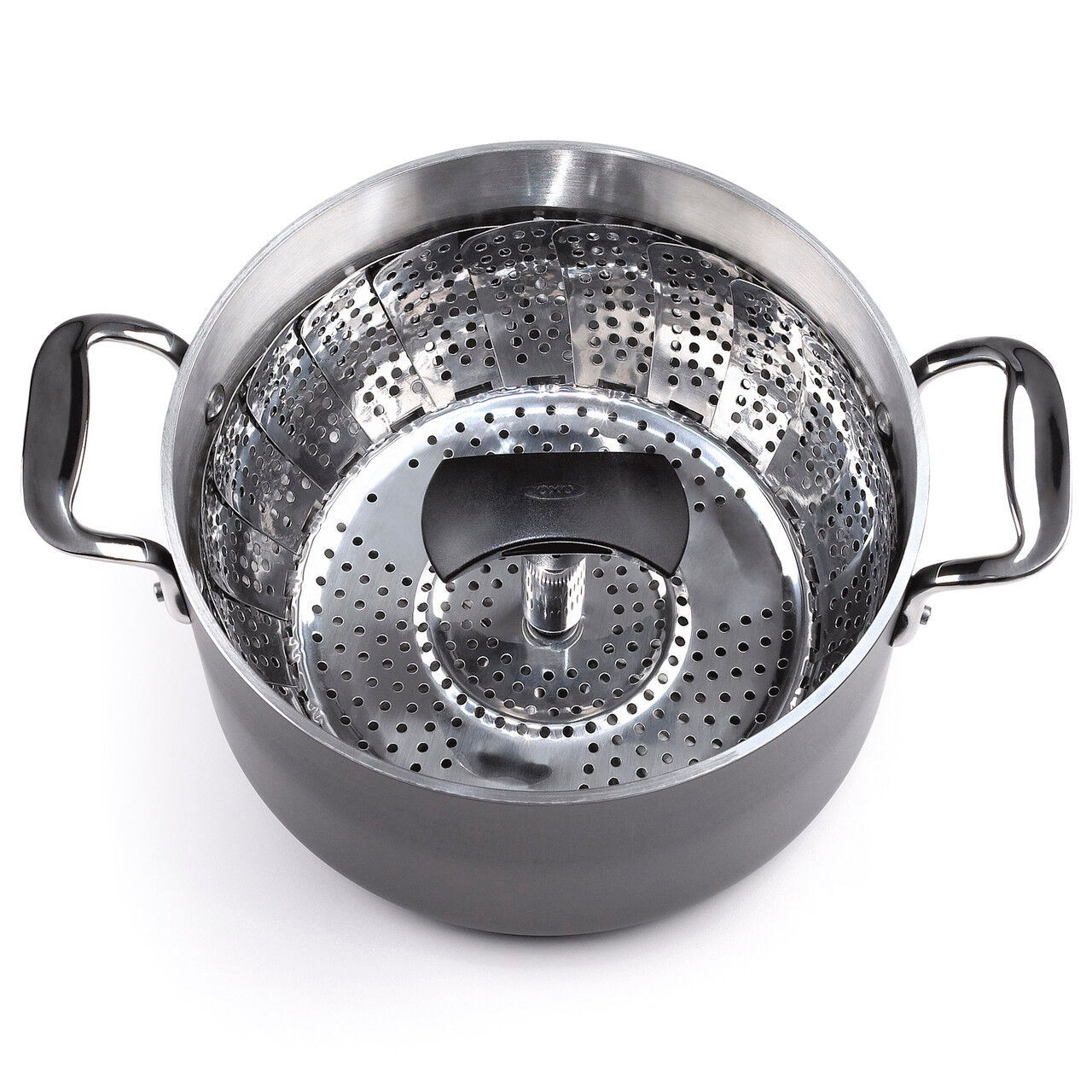 OXO Stainless Steel Steamer with Extendable Handle