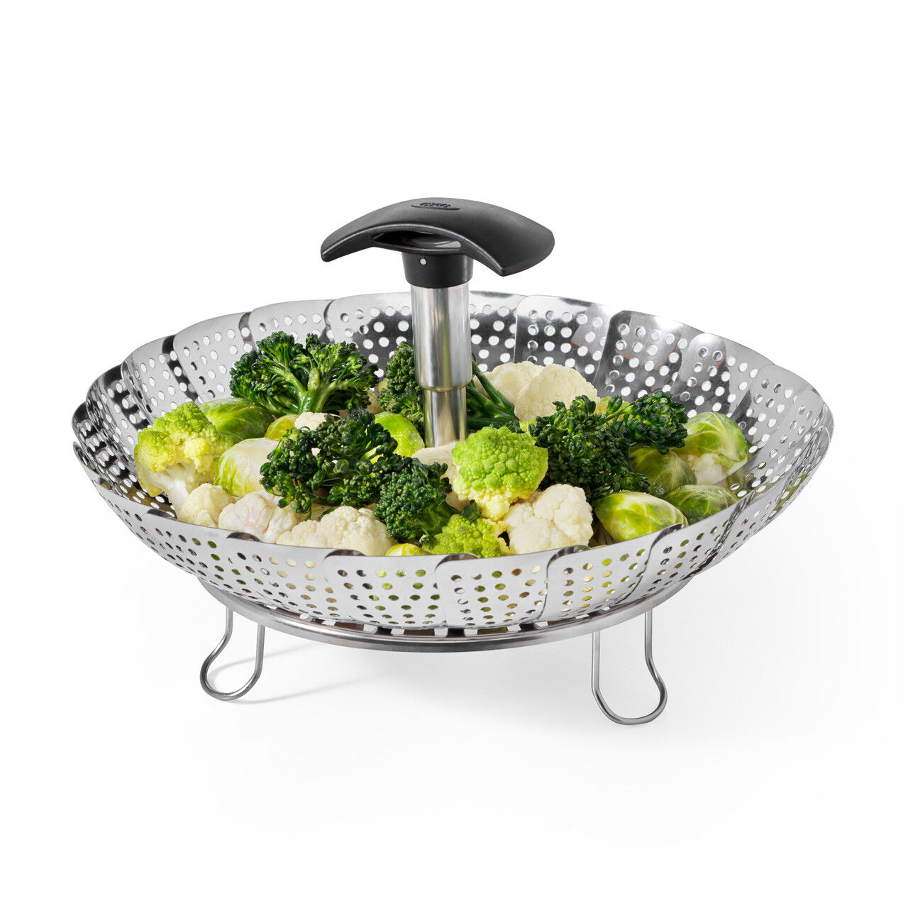 OXO Stainless Steel Steamer with Extendable Handle