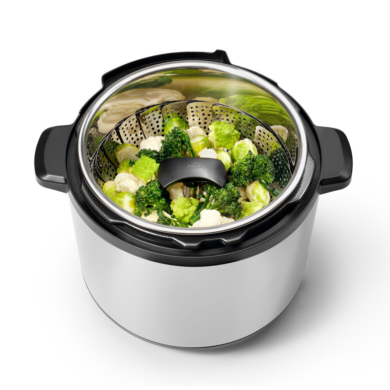 OXO Stainless Steel Steamer with Extendable Handle
