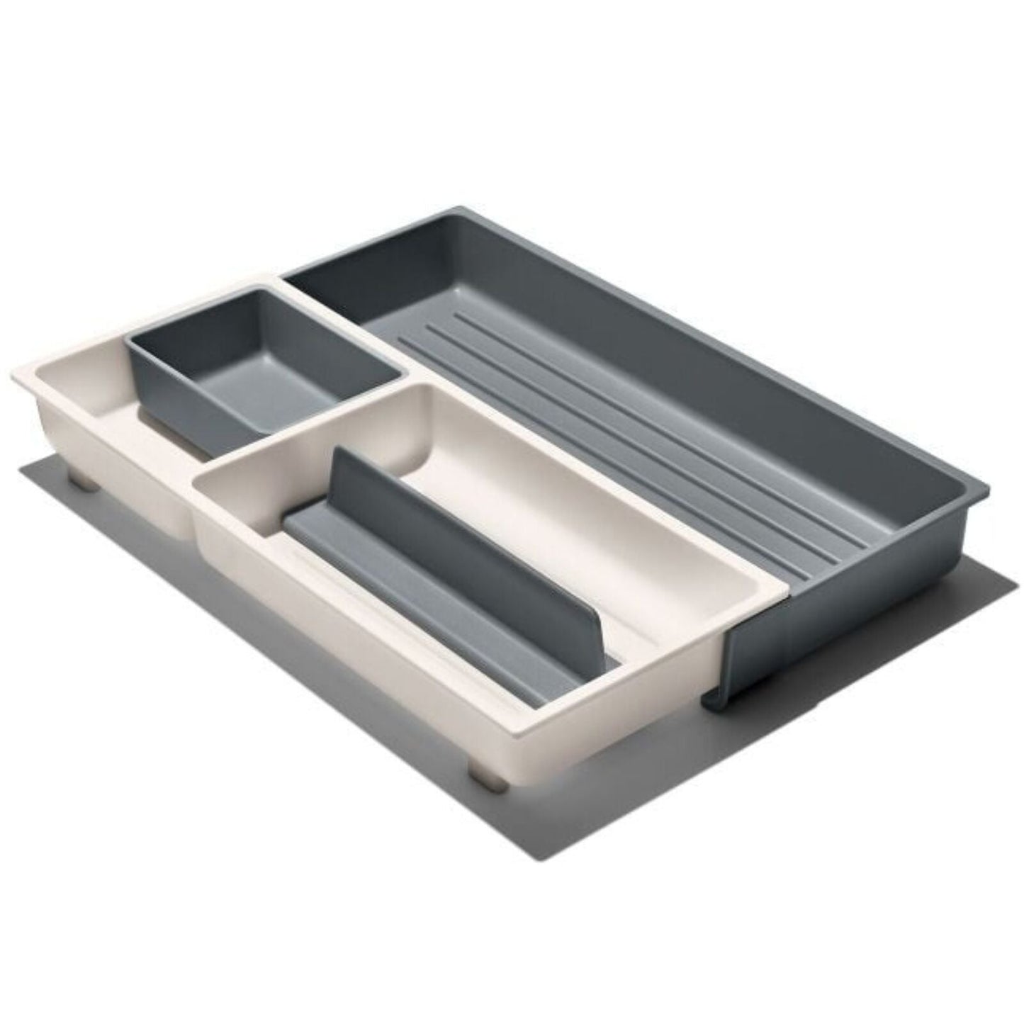 OXO GG Expand Kitchen Tool Drawer Organiser Adjustable Dividers Storage Cup Non-Slip