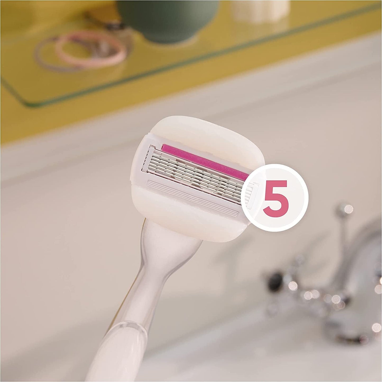 Gillette Venus Womens Comfortglide Sugarberry Razor Metal Handle + 2 Cartridges