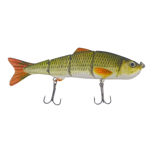 Finesse Naturals 4 Segment Swimbait, 110mm, Carp-0