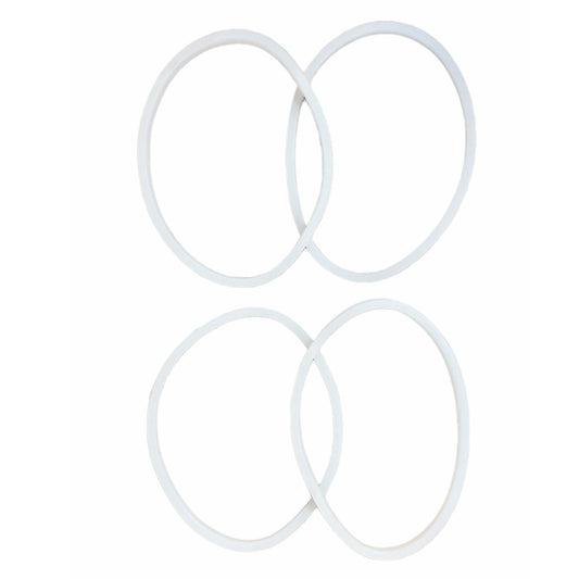 4x For Nutribullet Rubber White Seal - Gasket Ring For Old Models 600W Only-0