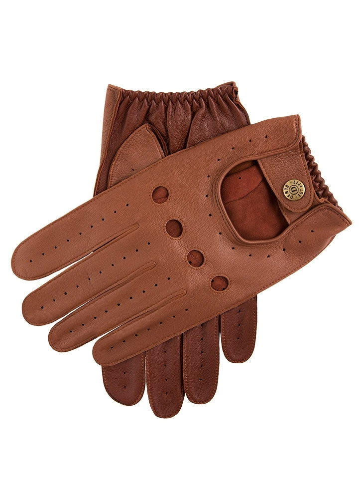 Dents Waverley Mens Leather Driving Gloves - English Tan-6