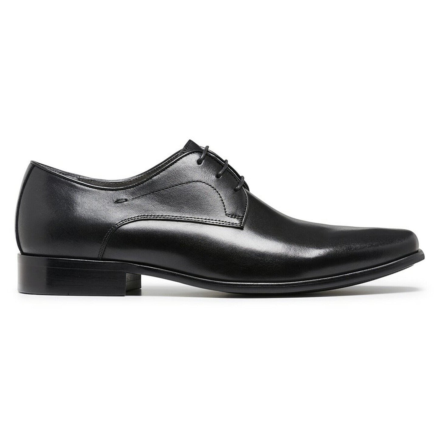 Julius Marlow Mens Keen Derby Work Leather Boots Shoes - Black-3
