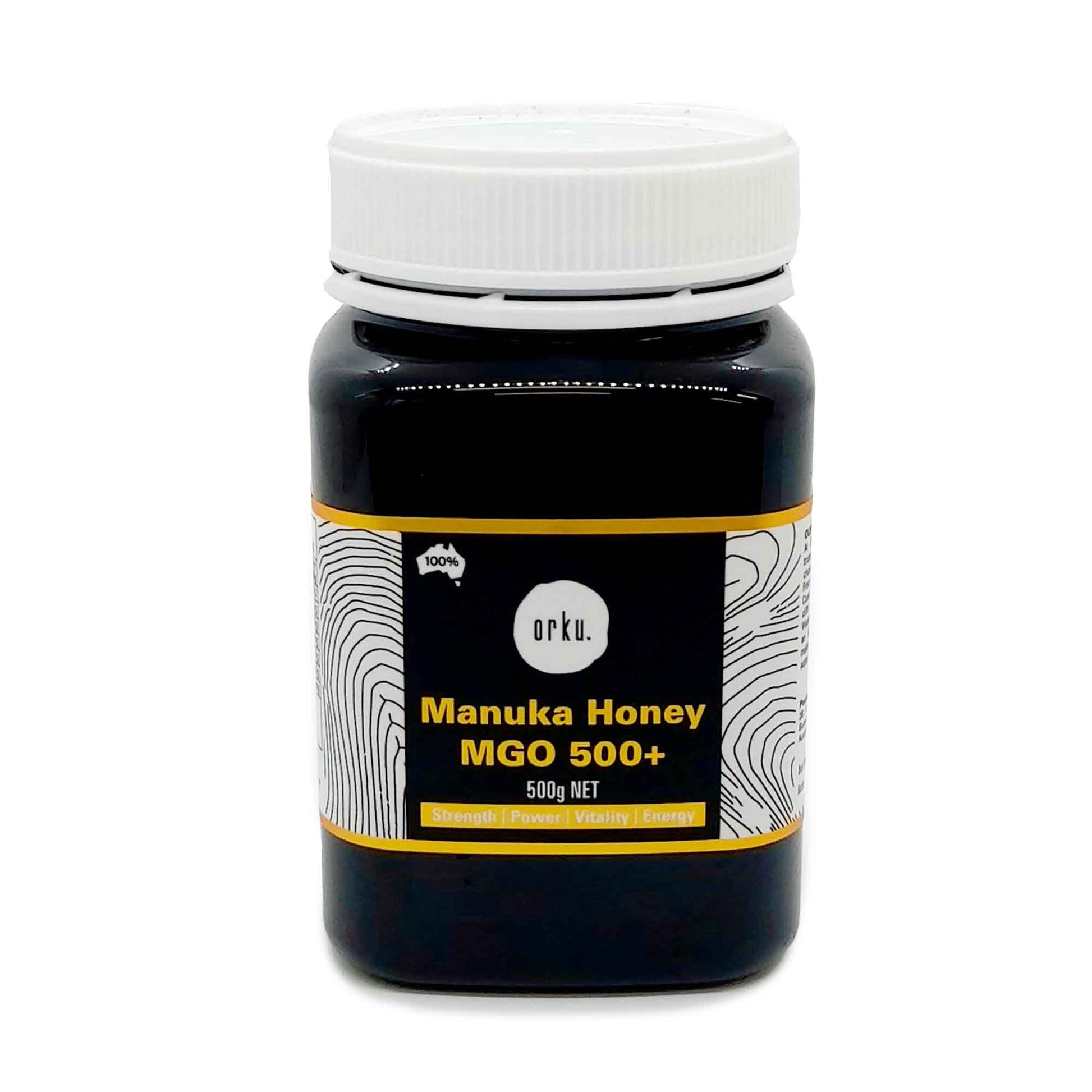 500g MGO 500+ Australian Manuka Honey - 100% Raw Natural Pure Jelly Bush-0