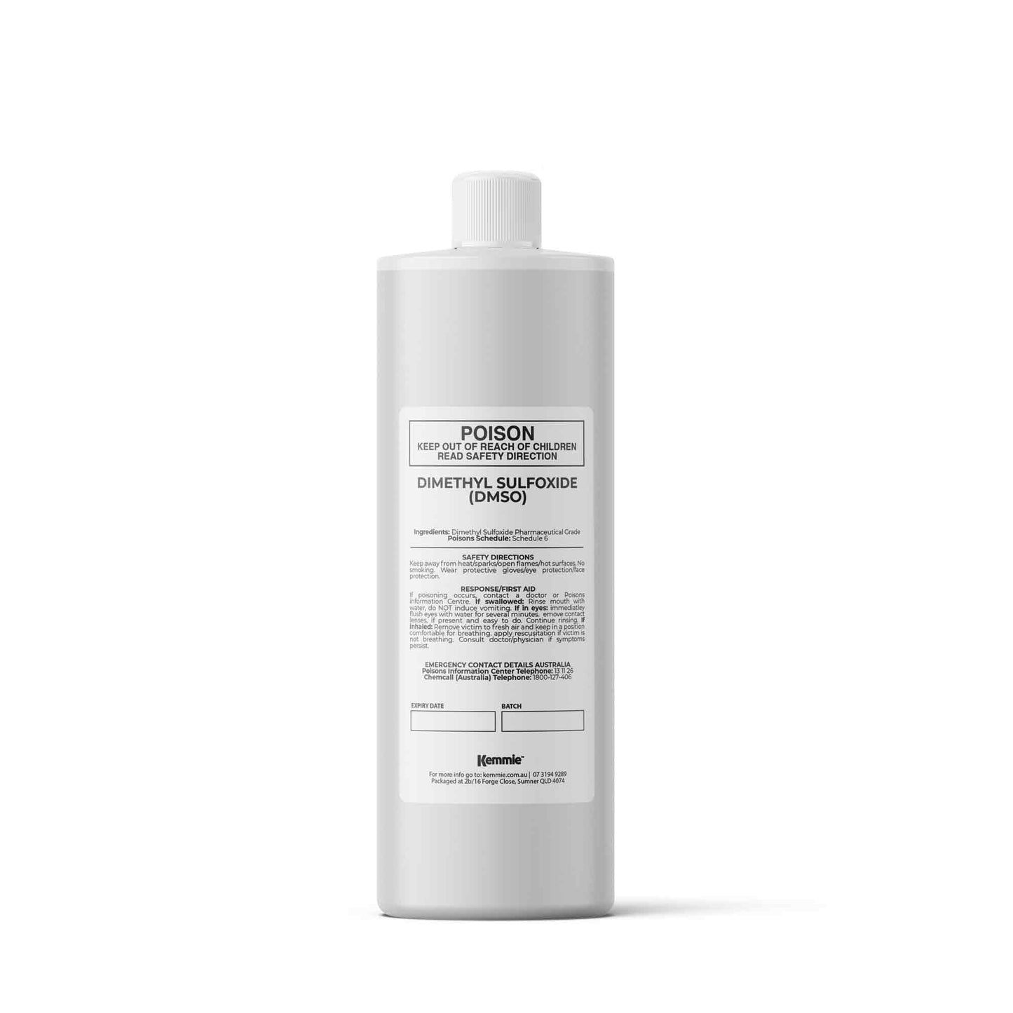 DMSO Liquid Dimethyl Sulfoxide 99.9% Pure Pharmaceutical Grade Solvent Bulk Size-6