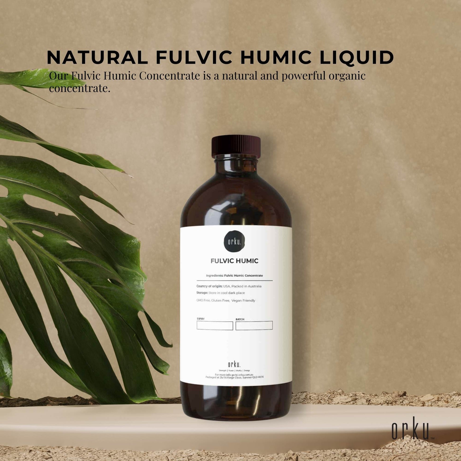 500ml Fulvic Humic Concentrate Liquid FHC-1