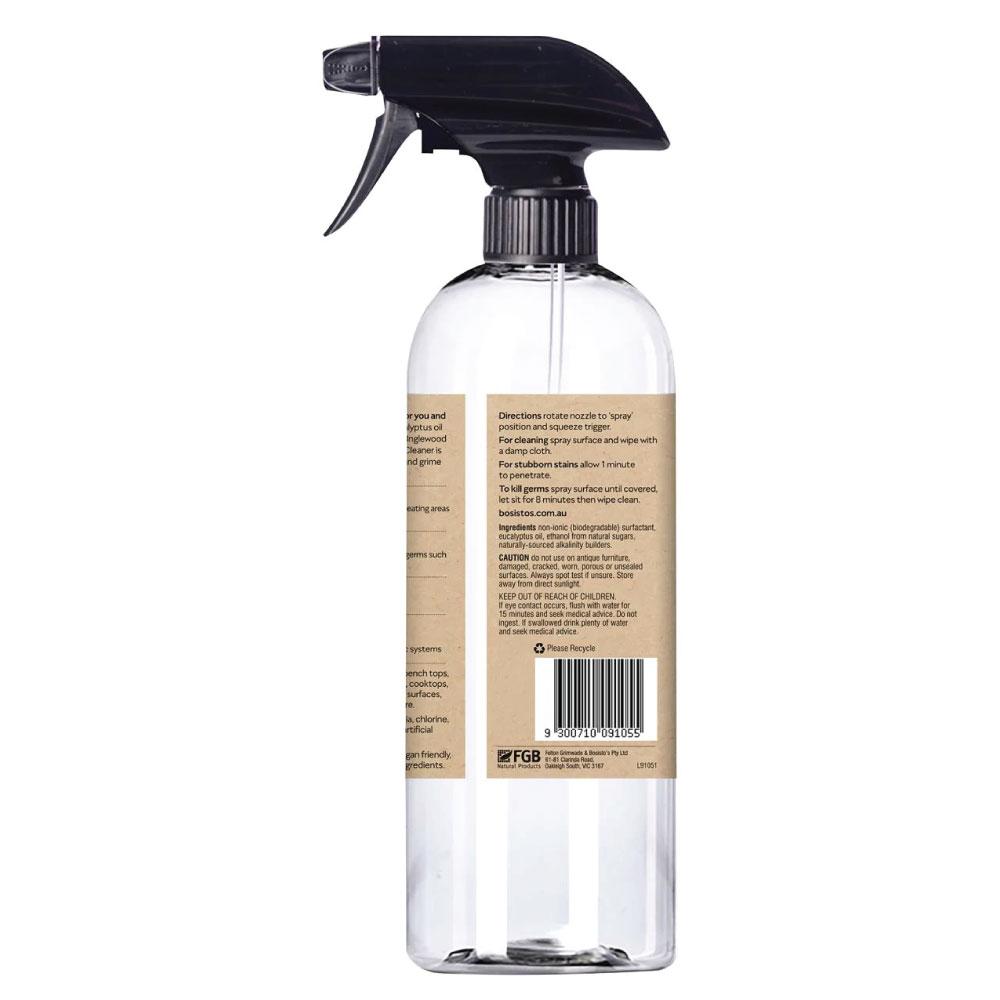 500ml Multi-Purpose Spray Bosisto's Natural Eucalyptus Eco Surface Germ Cleaner-1