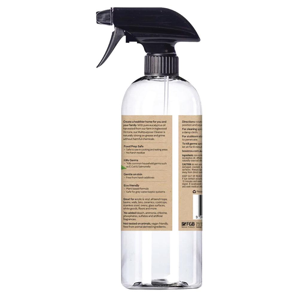 500ml Multi-Purpose Spray Bosisto's Natural Eucalyptus Eco Surface Germ Cleaner-2