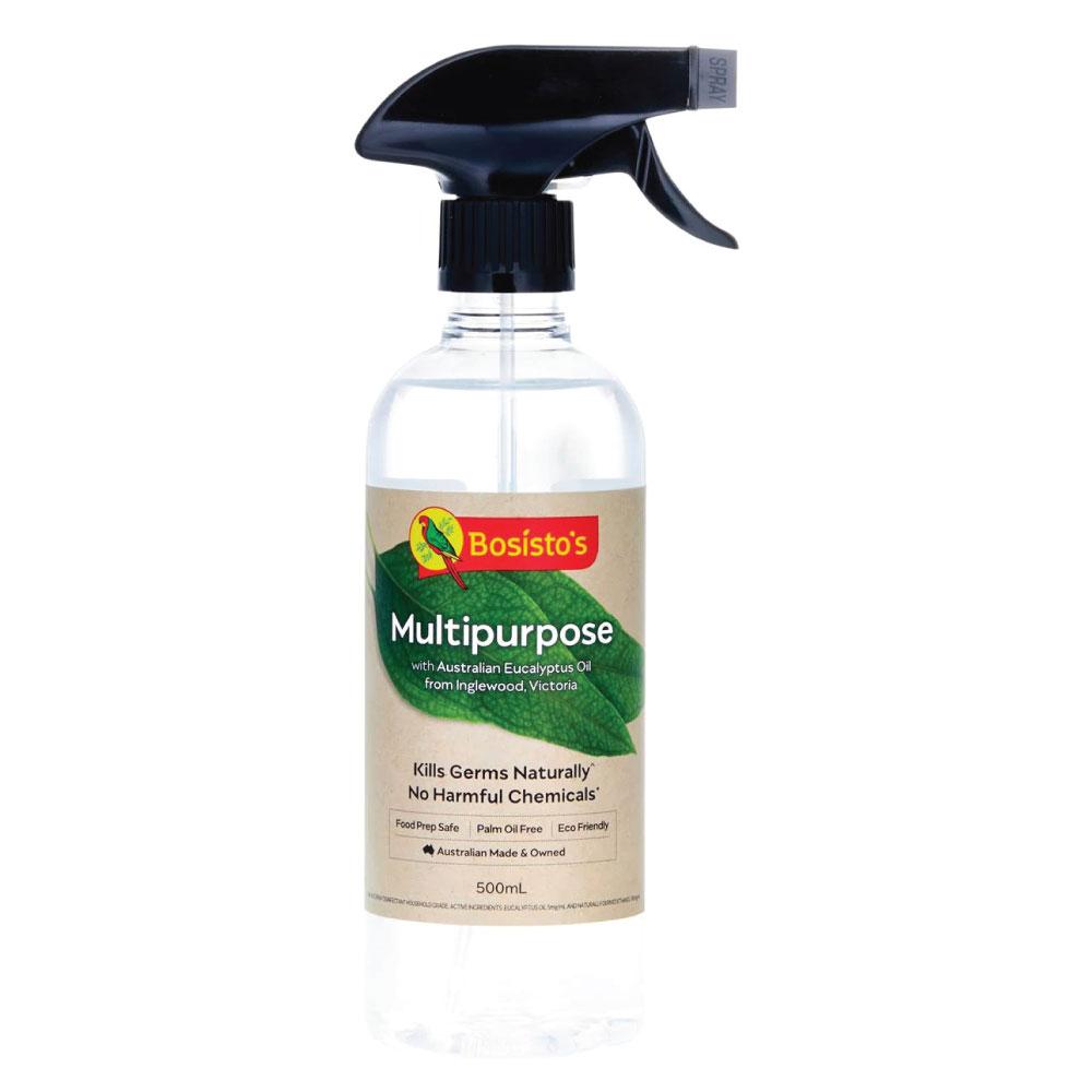 500ml Multi-Purpose Spray Bosisto's Natural Eucalyptus Eco Surface Germ Cleaner-0