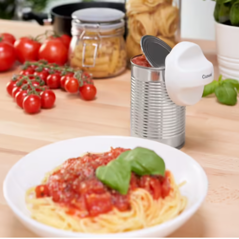 Culinare MagiOpener Compact Can Opener w/ Stainless Steel Blade & Magnetic Lid Removal